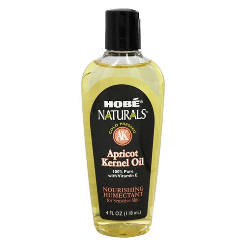 Hobe Naturals Beauty Oils, 100% Pure Apricot Kernel Oil with Vitamin E, 4 Oz